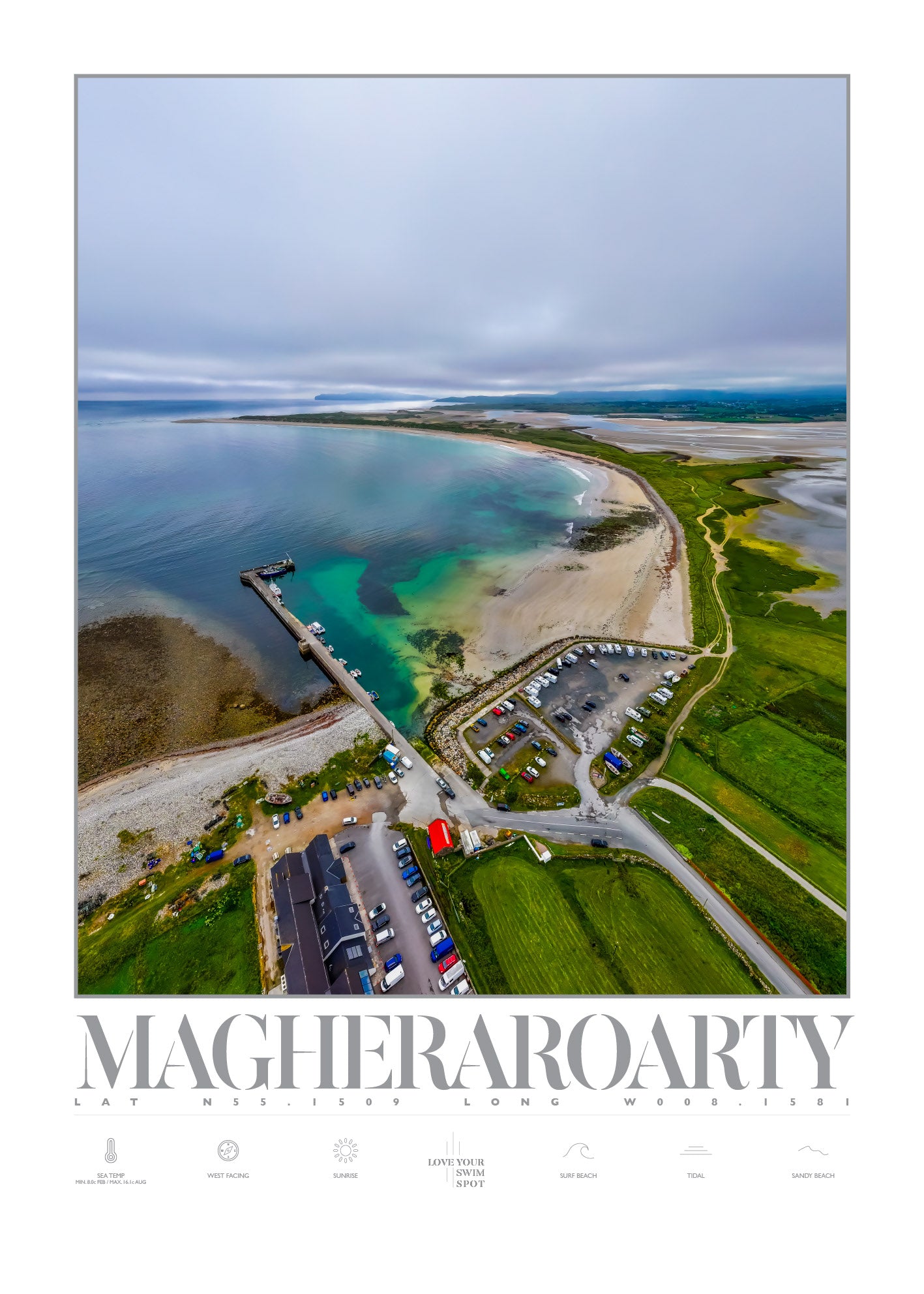 MAGHERAROARTY BEACH CO DONEGAL