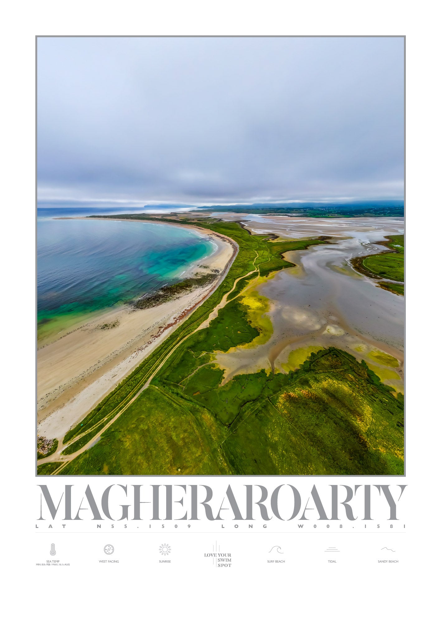 MAGHERAROARTY BEACH CO DONEGAL