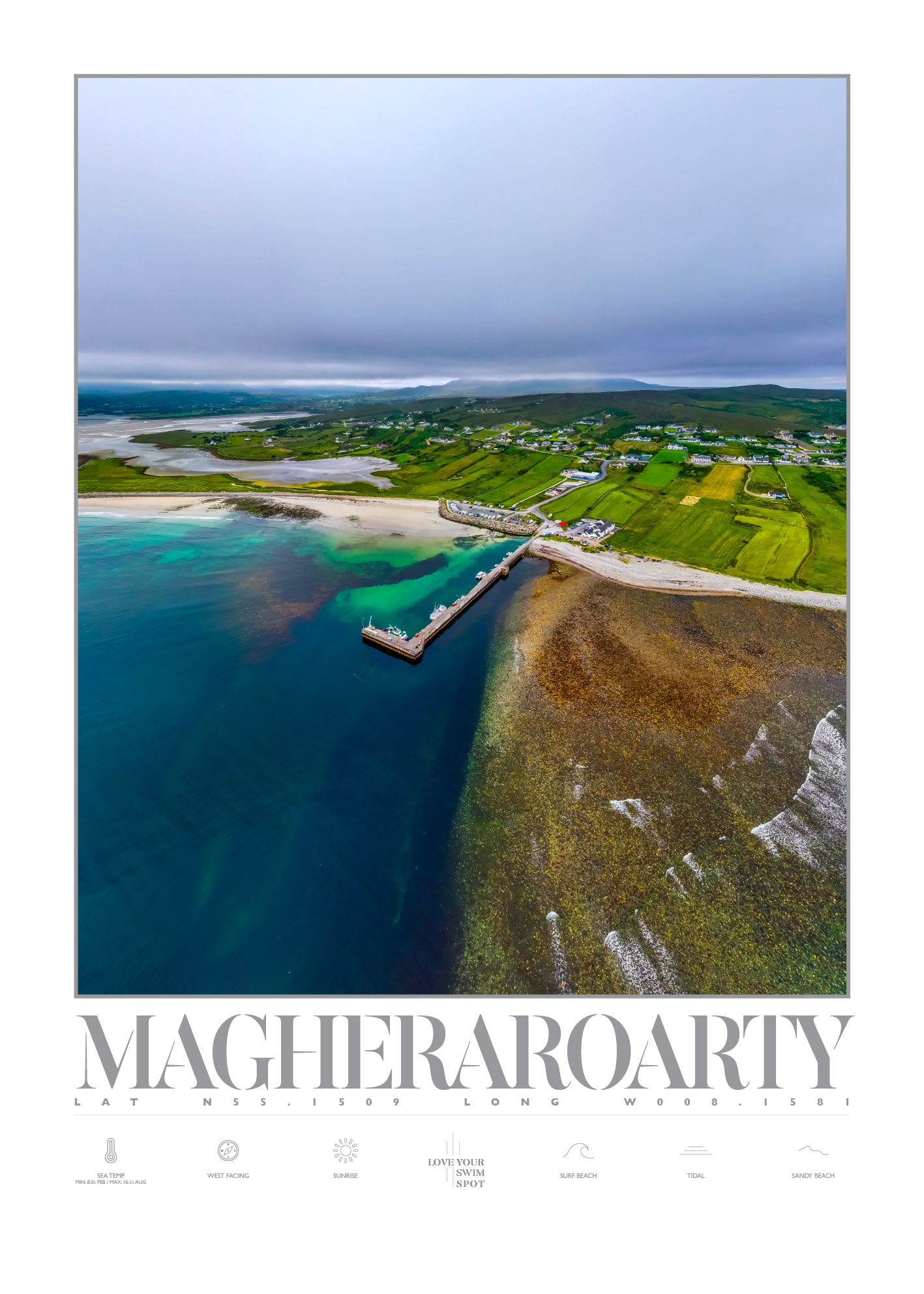 MAGHERAROARTY BEACH CO DONEGAL